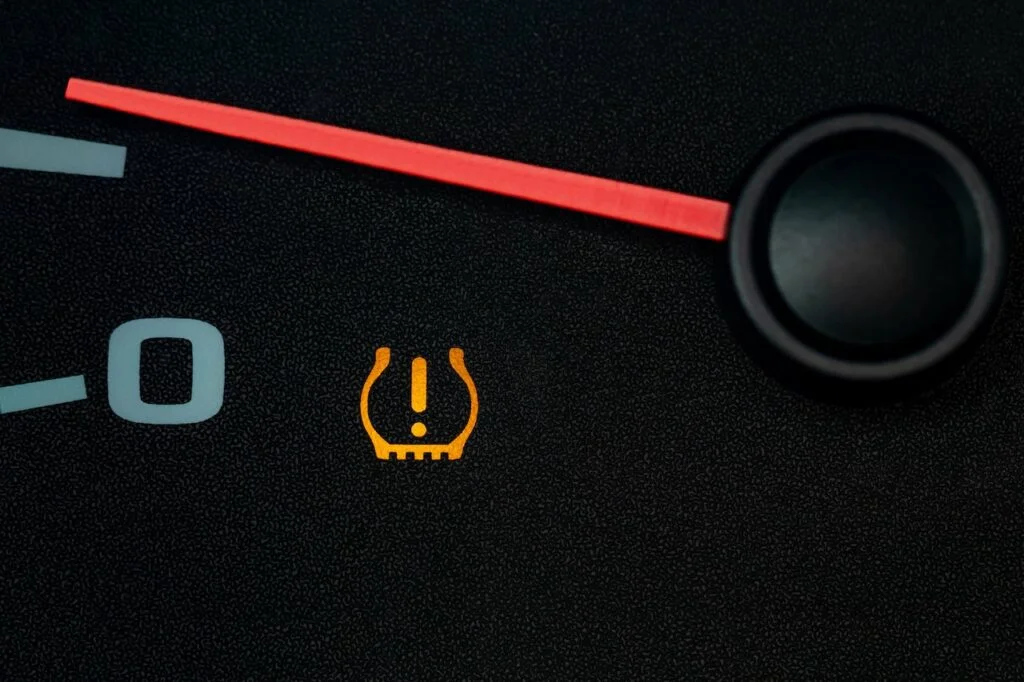 can i drive with a blinking tire pressure light