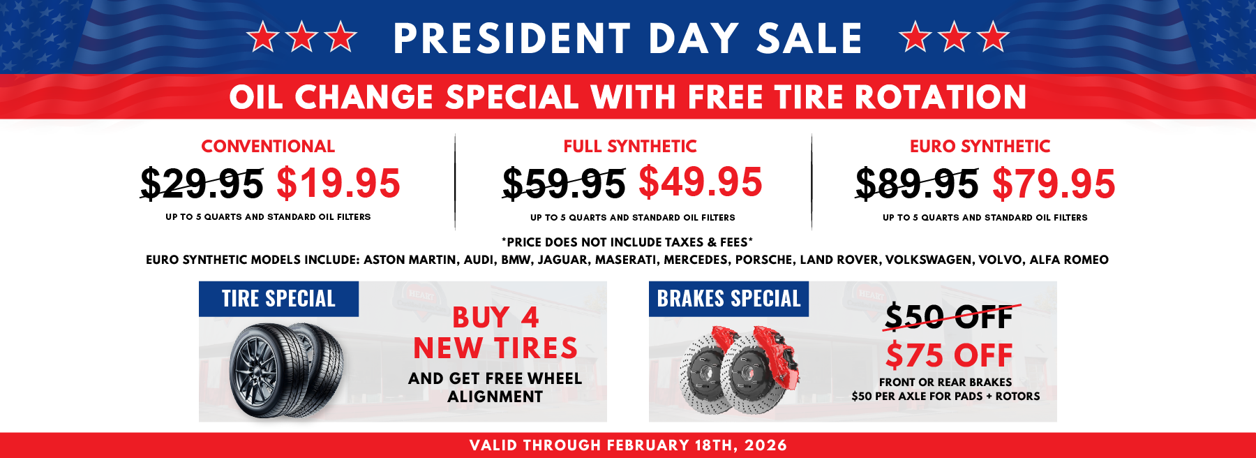 President day sale 