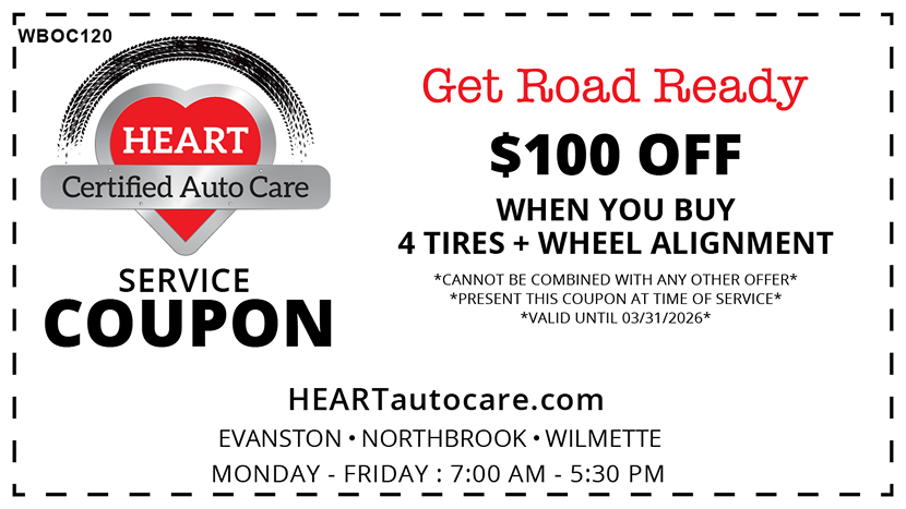 $100 off 4 tires coupon