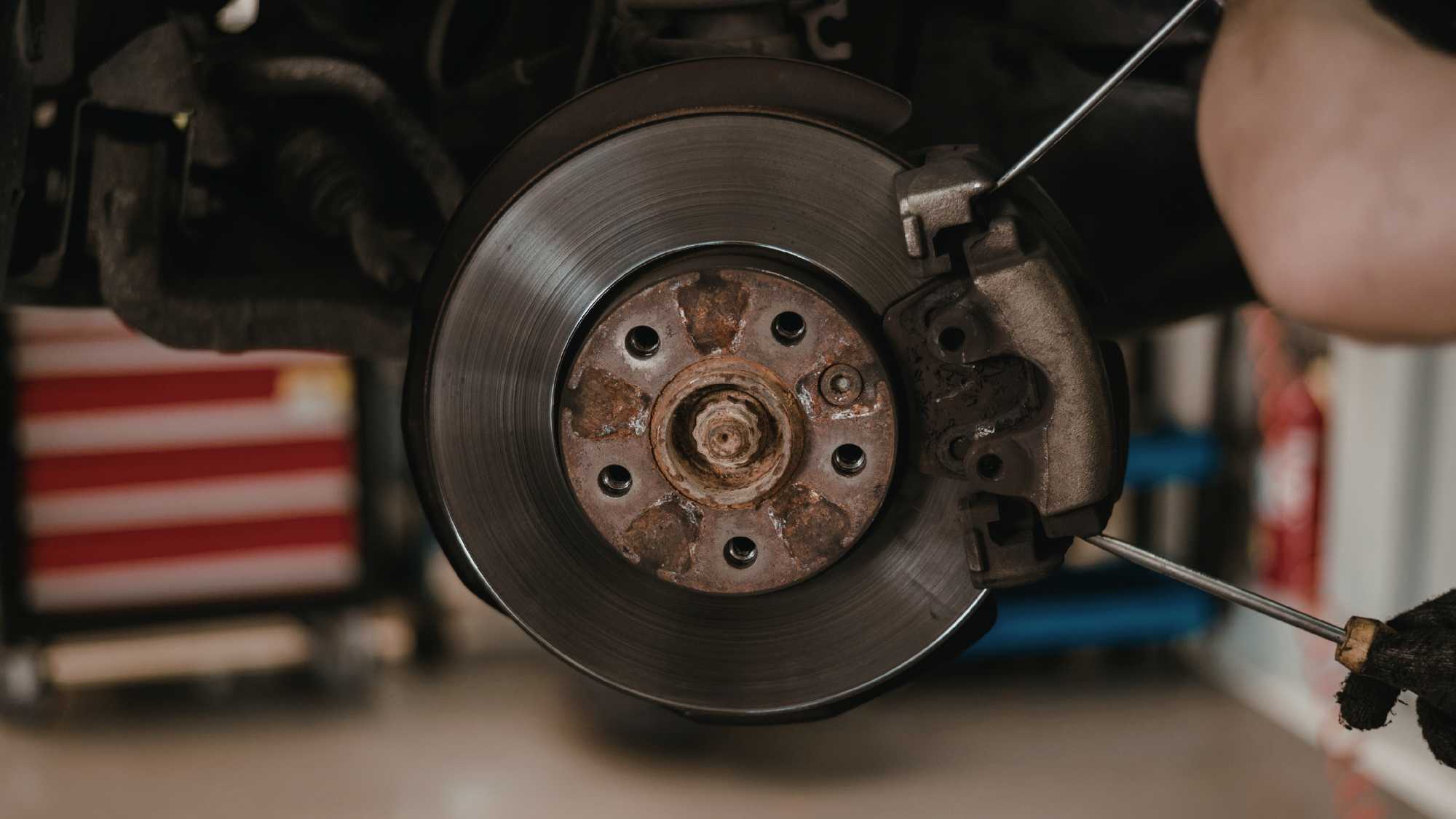 Brake pad replacement service at Heart Auto Care Libertyville.