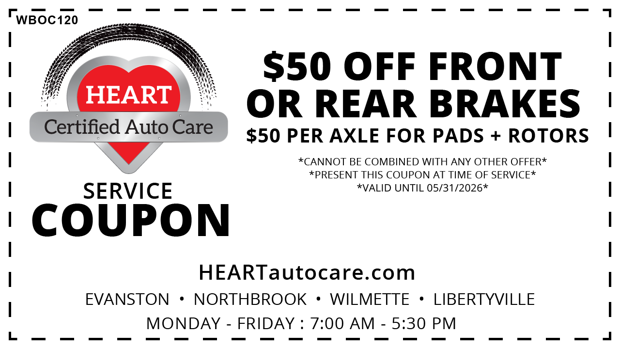 Brake Service Coupon - Discount on brake services