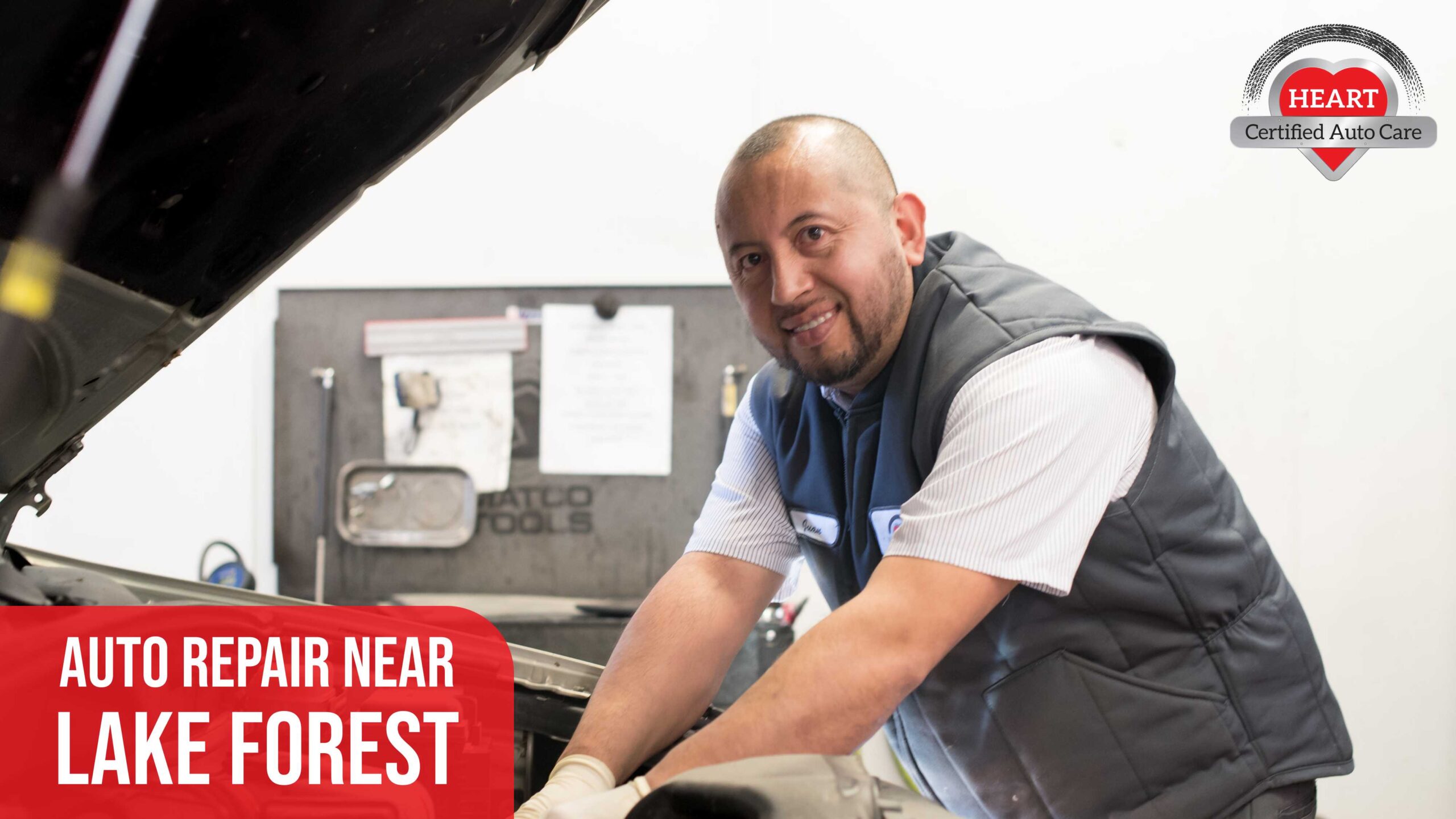 Auto repair near Lake Forest at Libertyville shop inspection