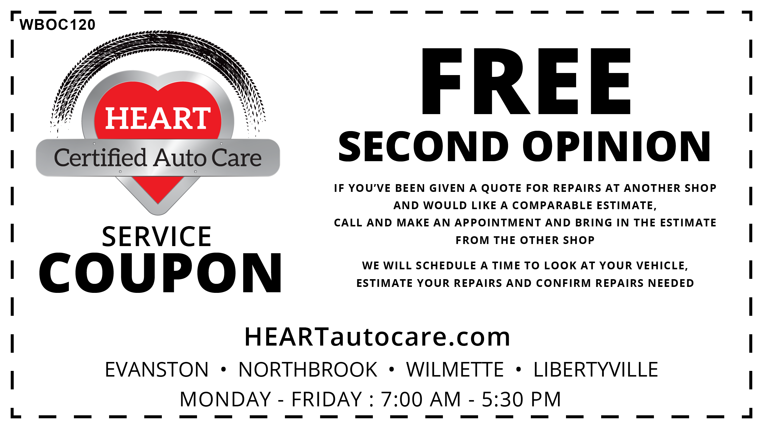 Free Service Coupon - Claim your free service