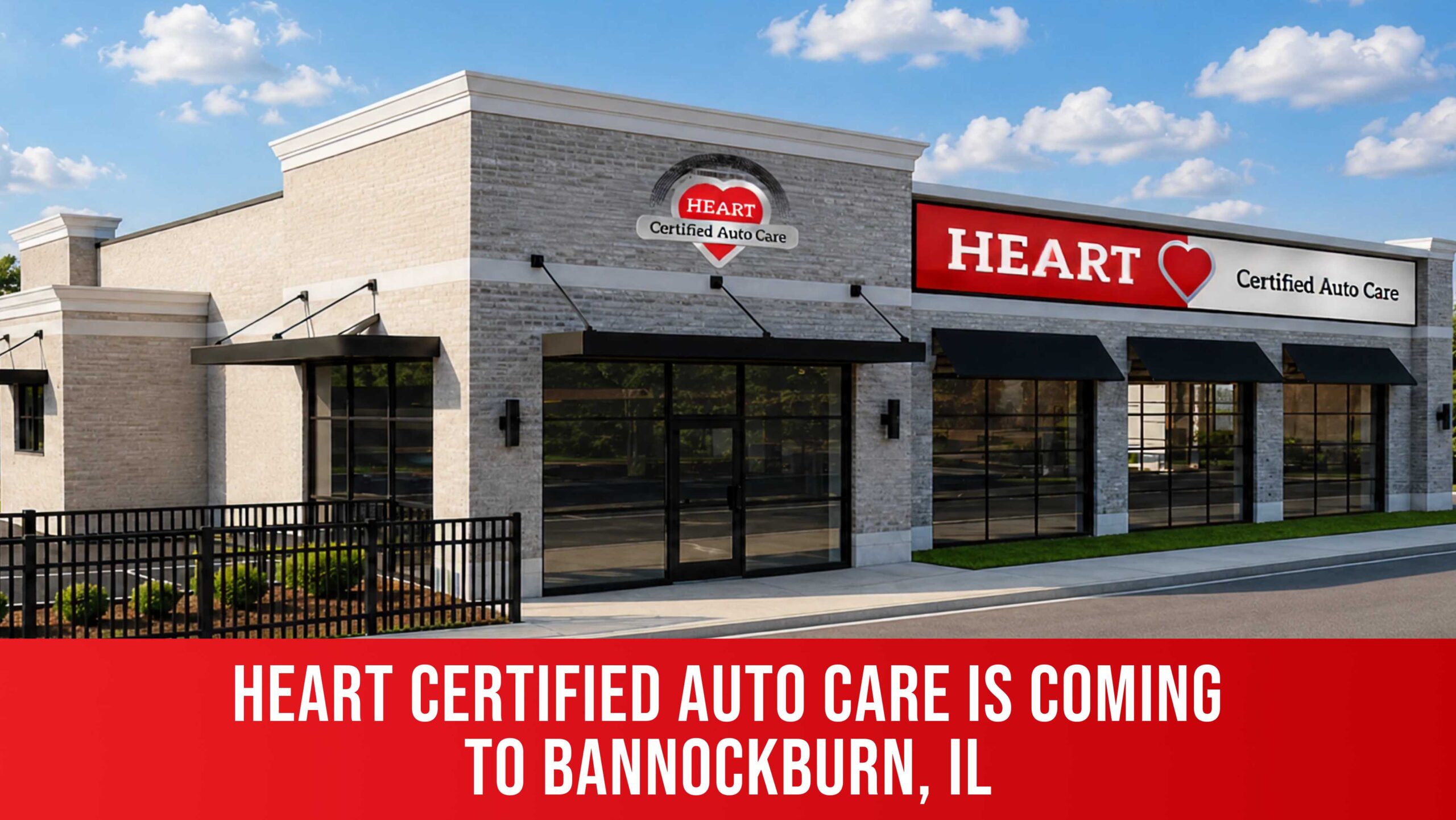 Bannockburn auto repair shop exterior opening soon