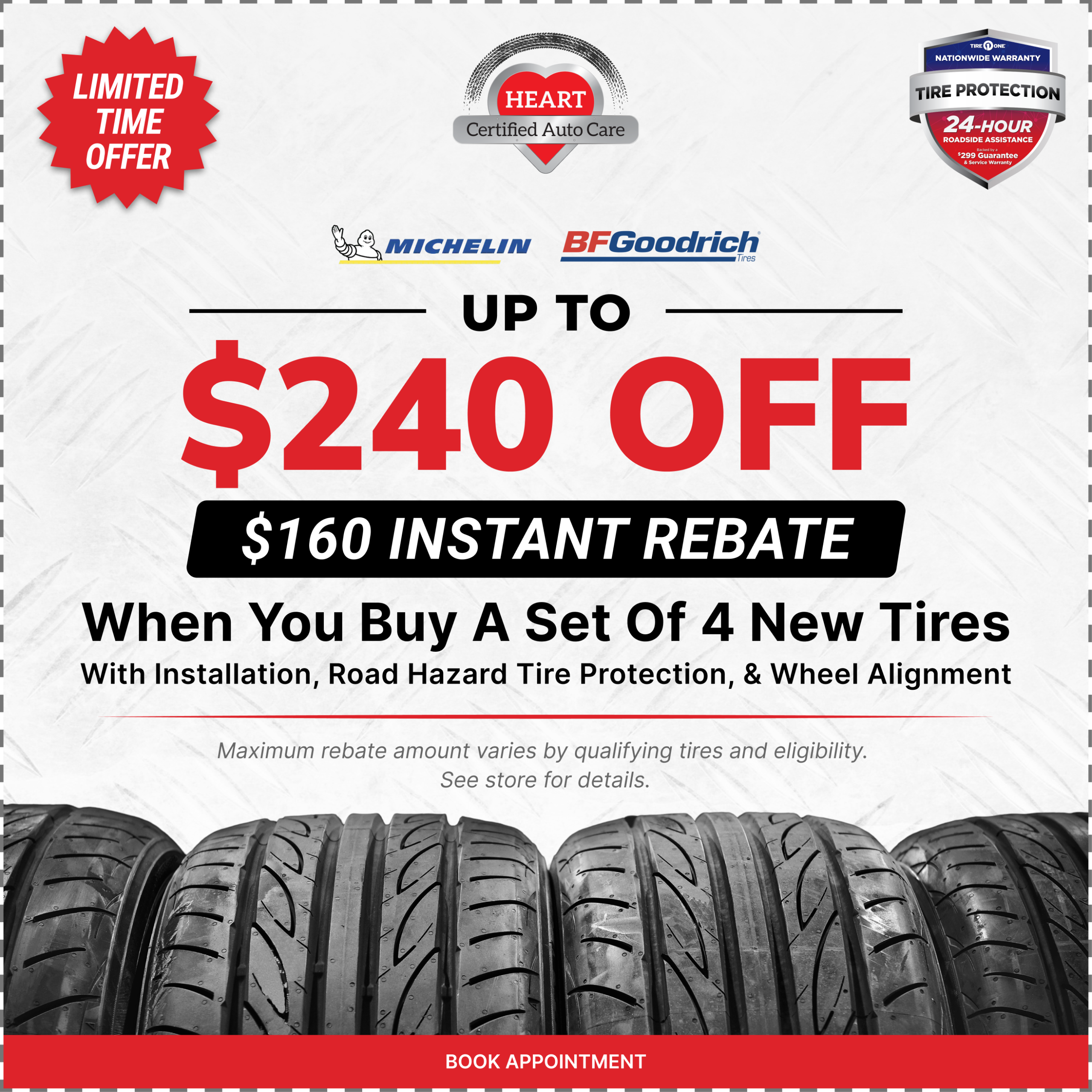 September 2026 Tire Rebate Promotion
