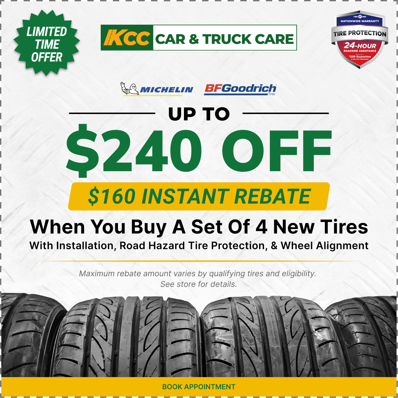 September 2026 Tire Rebate Promotion