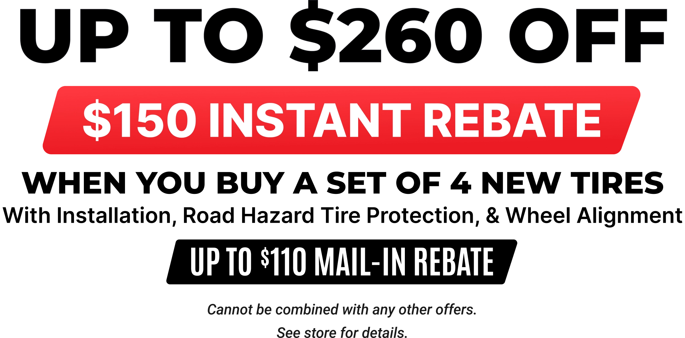 Fall Tire Special Promotion 2026